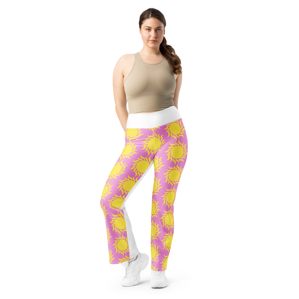 Flare Leggings - High Waist & Butt-Lifting Design