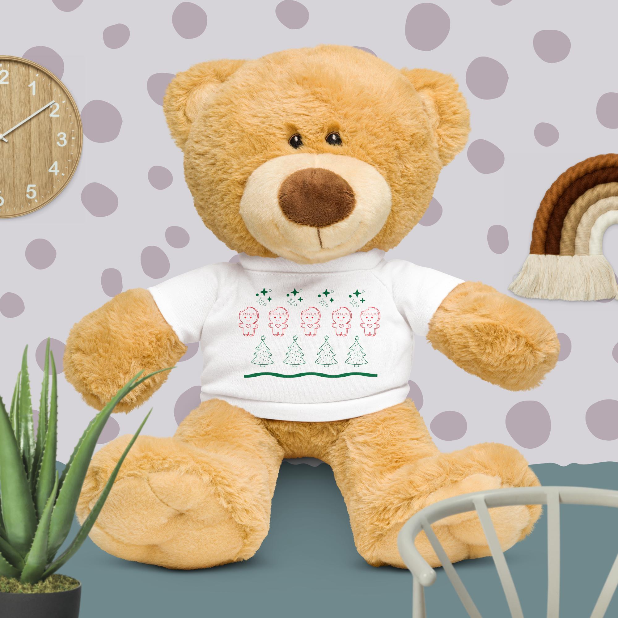 Teddy bear with a t-shirt